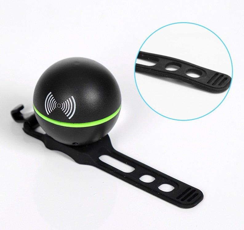 Modern Round Bicycle Bell Electric Horn 130db With 3 Sound Modes