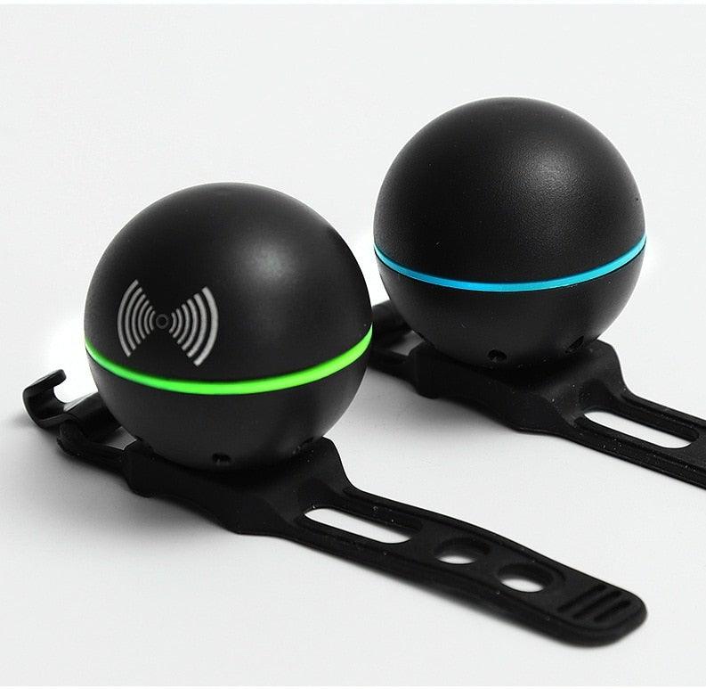 Modern Round Bicycle Bell Electric Horn 130db With 3 Sound Modes