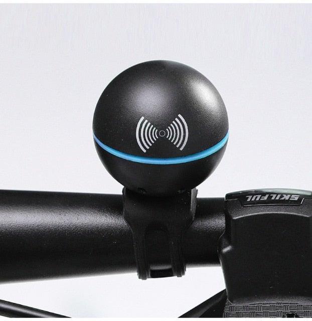 Modern Round Bicycle Bell Electric Horn 130db With 3 Sound Modes