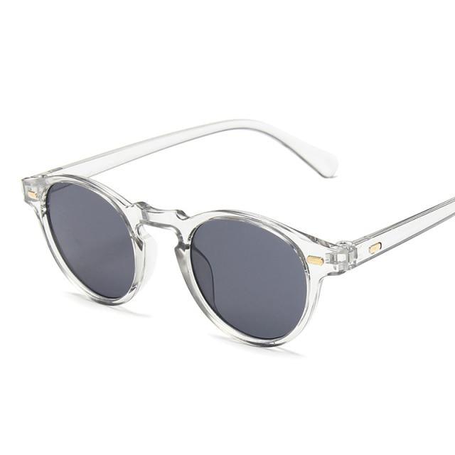 Vintage Square Frame Sunglasses with UV400 Protection for Unisex