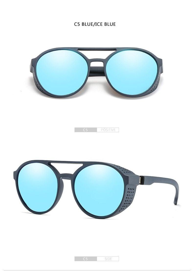 Vintage Round Retro Sunglasses for Men & Women Hip Hop Style