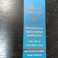 Royal Moroccan 10ml Professional Ampoule Hair Treatment bottle in royal blue and gold packaging