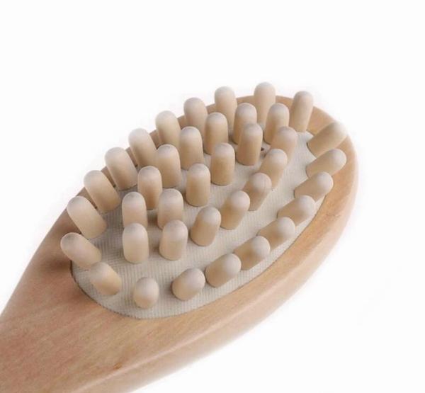 Wooden Dual-Purpose Bath and Massage Body Brush 13.7 Inch - Image 9