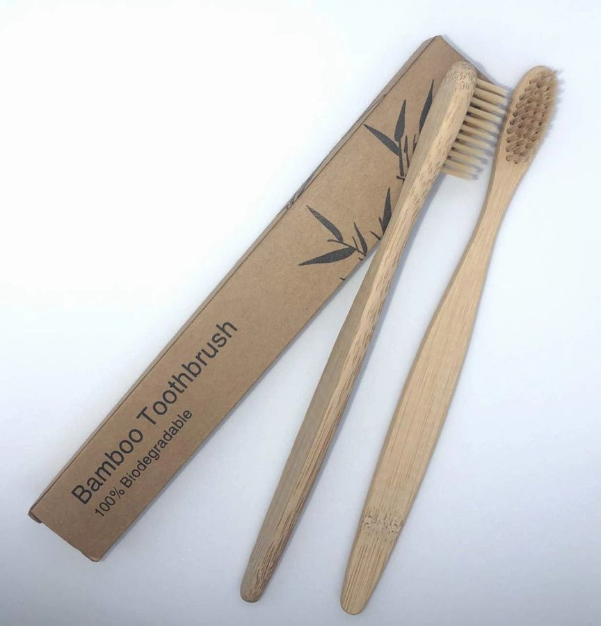 Zero-Waste Eco-Friendly Bamboo Bathroom Accessory Bundle