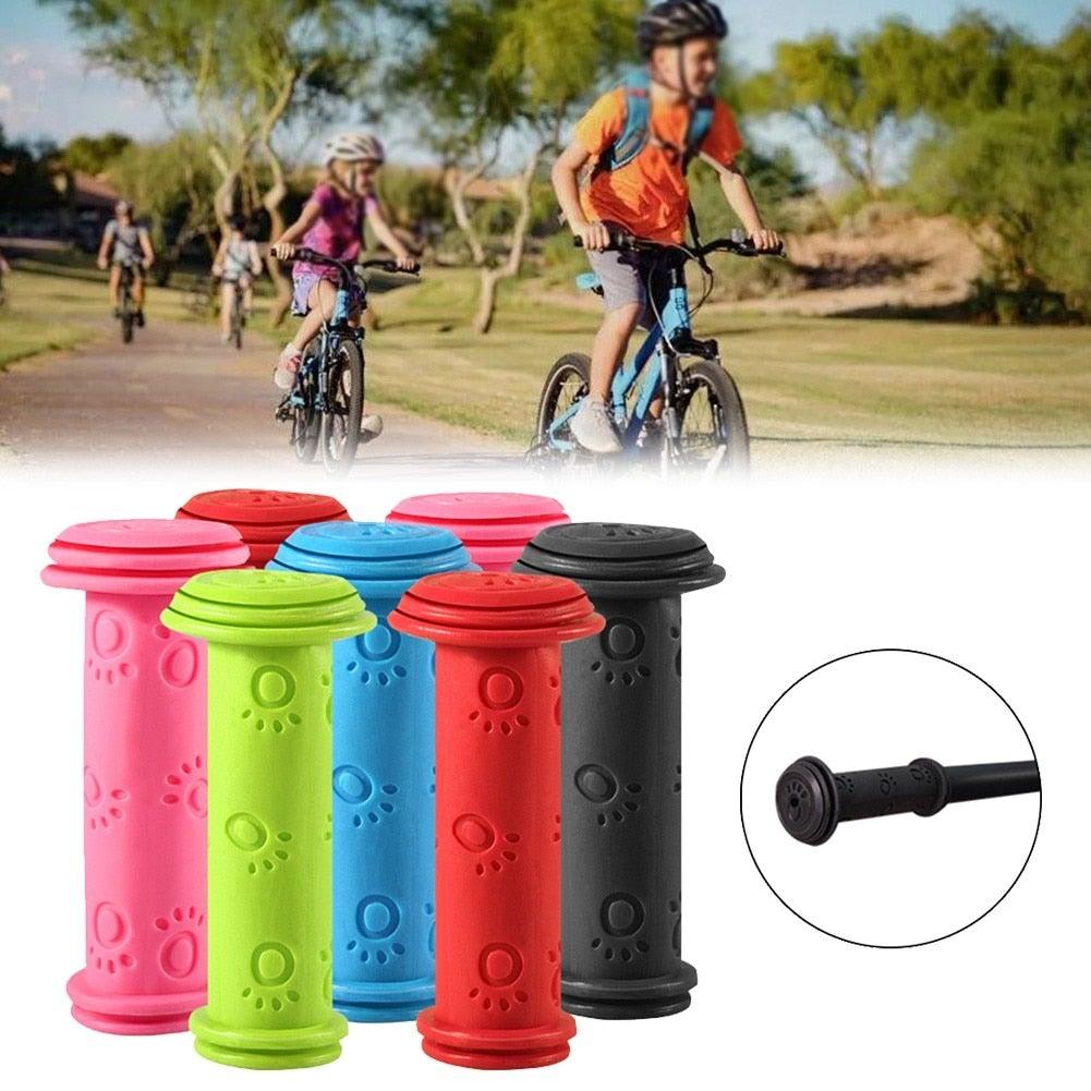 Non-Slip Kids Bicycle Handlebar Grips for Bikes and Scooters