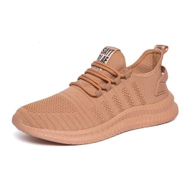 Men's Lightweight Knit Sport Sneakers - Modern Athletic Shoes