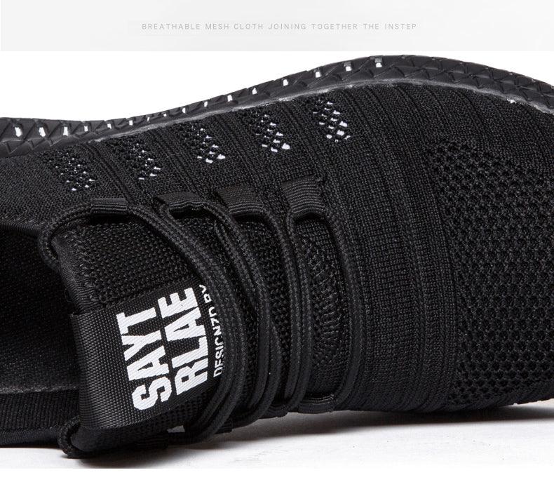 Men's Lightweight Knit Sport Sneakers - Modern Athletic Shoes