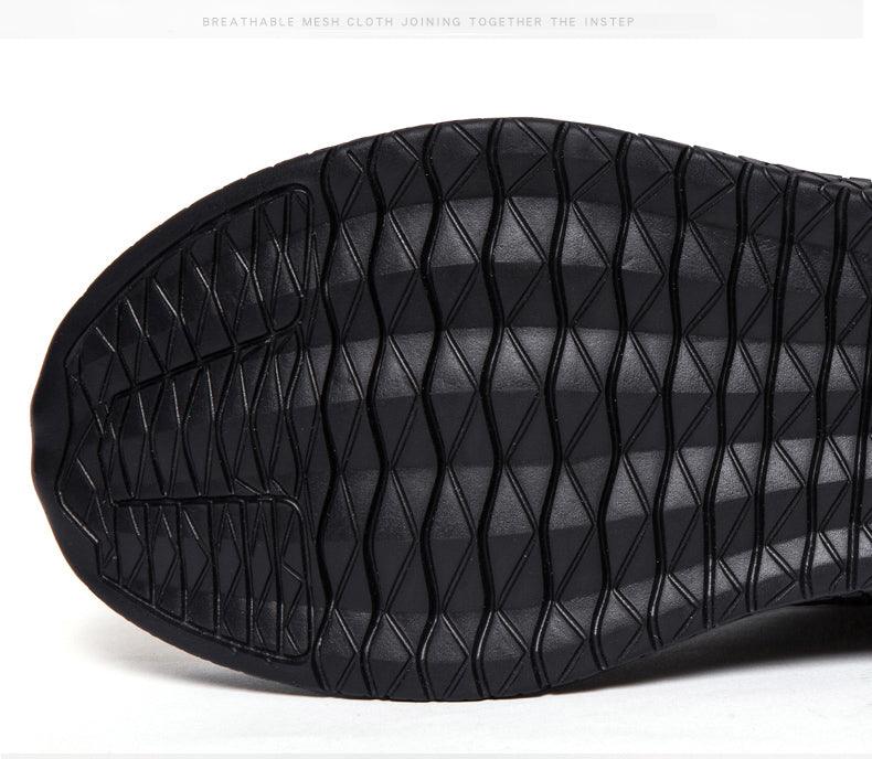 Men's Lightweight Knit Sport Sneakers - Modern Athletic Shoes