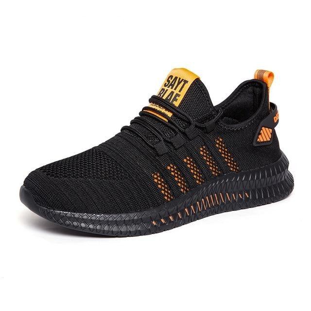 Men's Lightweight Knit Sport Sneakers - Modern Athletic Shoes