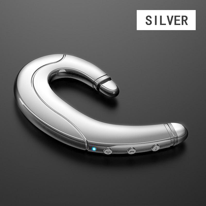 IPX7 Waterproof Wireless Bone Conduction Headphones with Mic