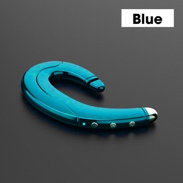 IPX7 Waterproof Wireless Bone Conduction Headphones with Mic