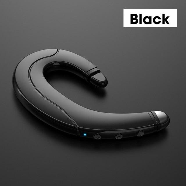 IPX7 Waterproof Wireless Bone Conduction Headphones with Mic