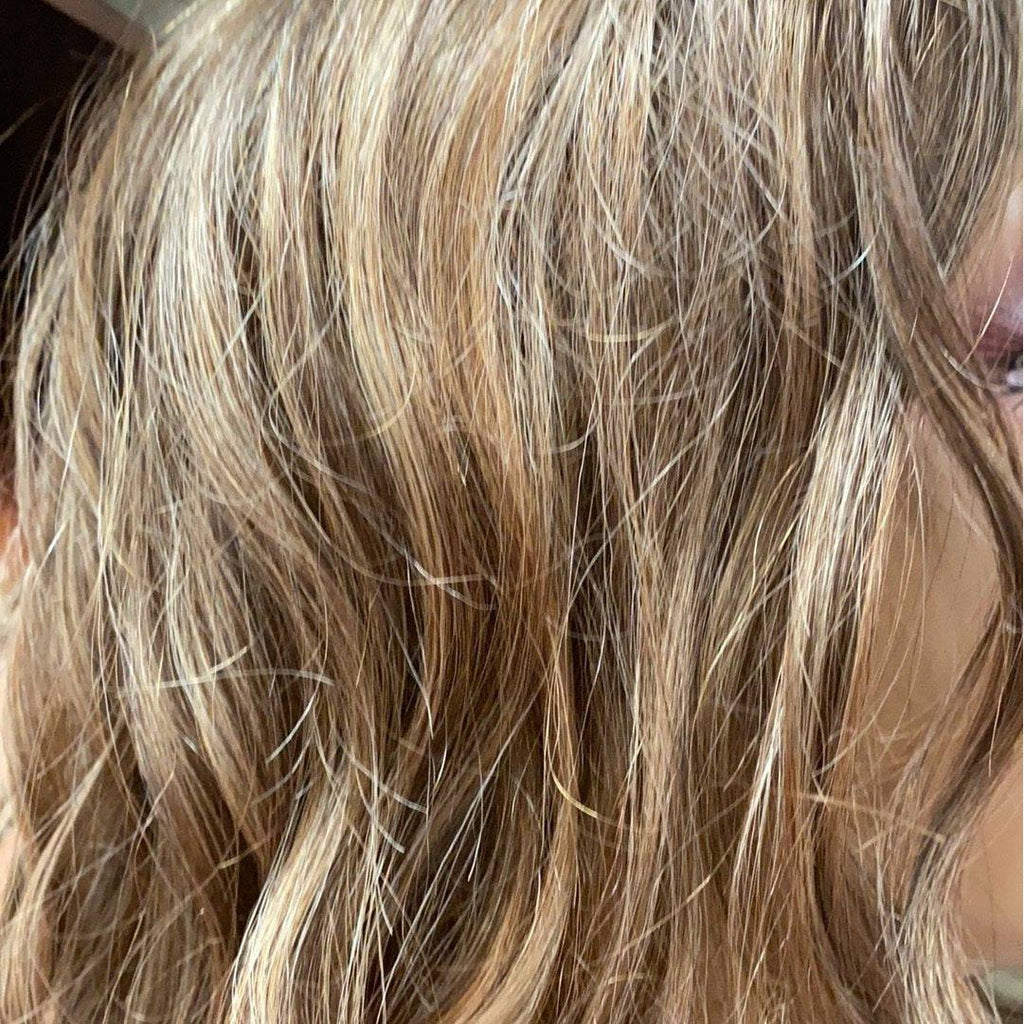 Runway Waves Women's Long Layered Wig - Auburn and Platinum Blonde
