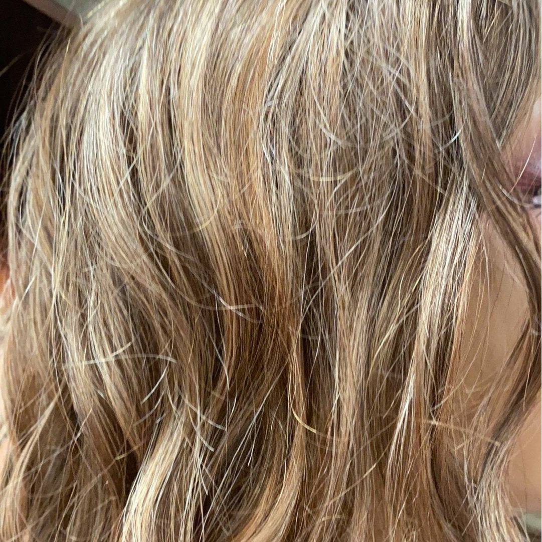 Runway Waves Women's Long Layered Wig - Auburn and Platinum Blonde