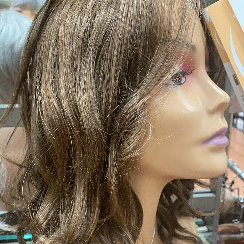 Runway Waves Women's Long Layered Wig - Auburn and Platinum Blonde