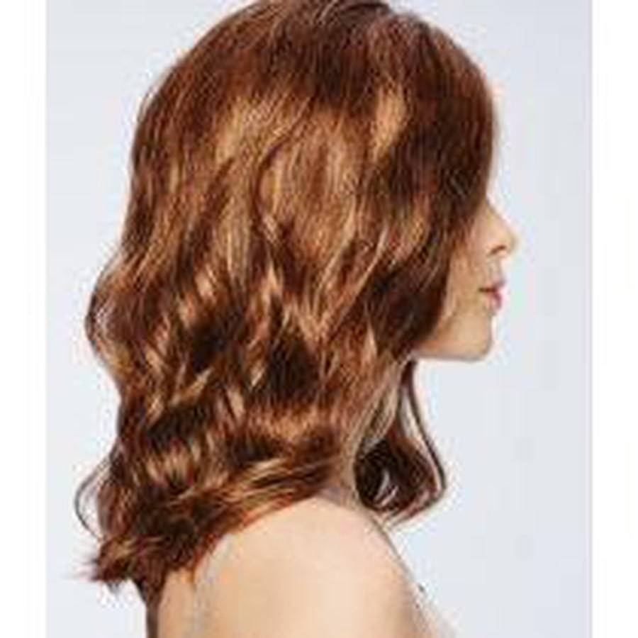 Runway Waves Women's Long Layered Wig - Auburn and Platinum Blonde