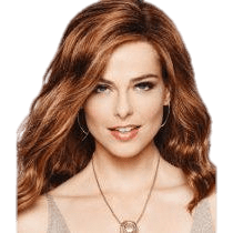Runway Waves Women's Long Layered Wig - Auburn and Platinum Blonde