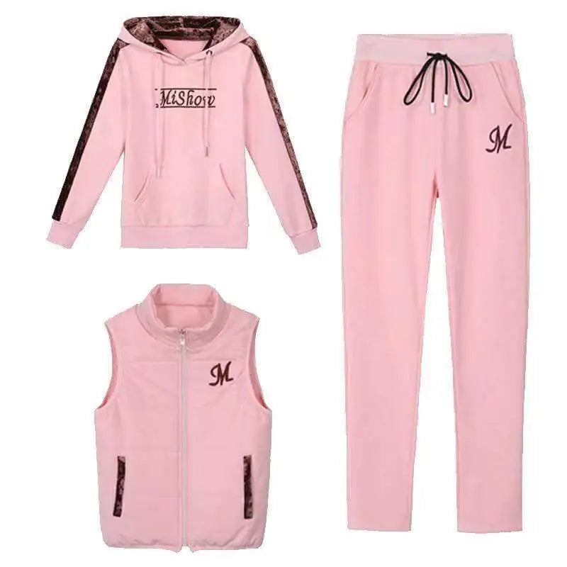 Women's Winter Velvet 3-Piece Sports Set (2020)