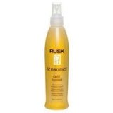 Rusk Sensories Cure Treatment 8.5 oz bottle in gold and brown professional packaging.