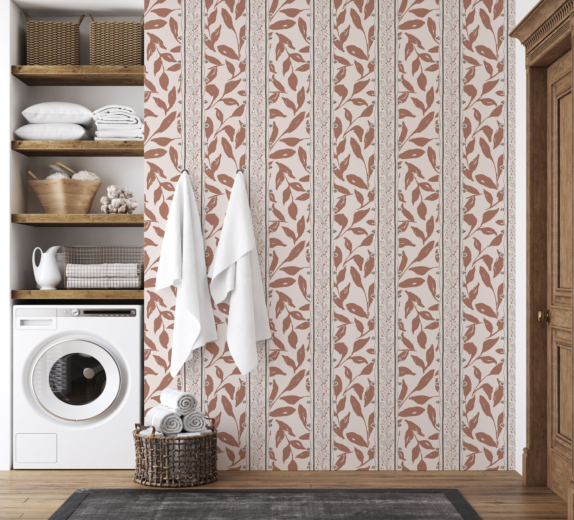 Townes Peel and Stick Removable Wallpaper by Rusky Rose by Amy