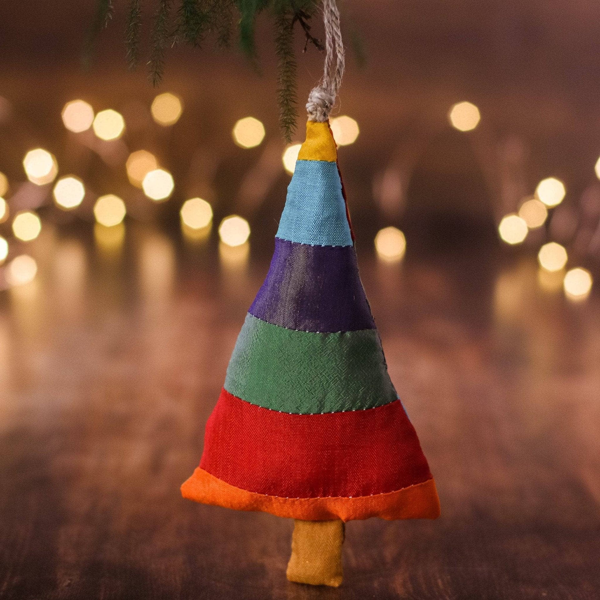 Rustic Christmas Trees Sewing Pattern, Farmhouse Fabric Decor