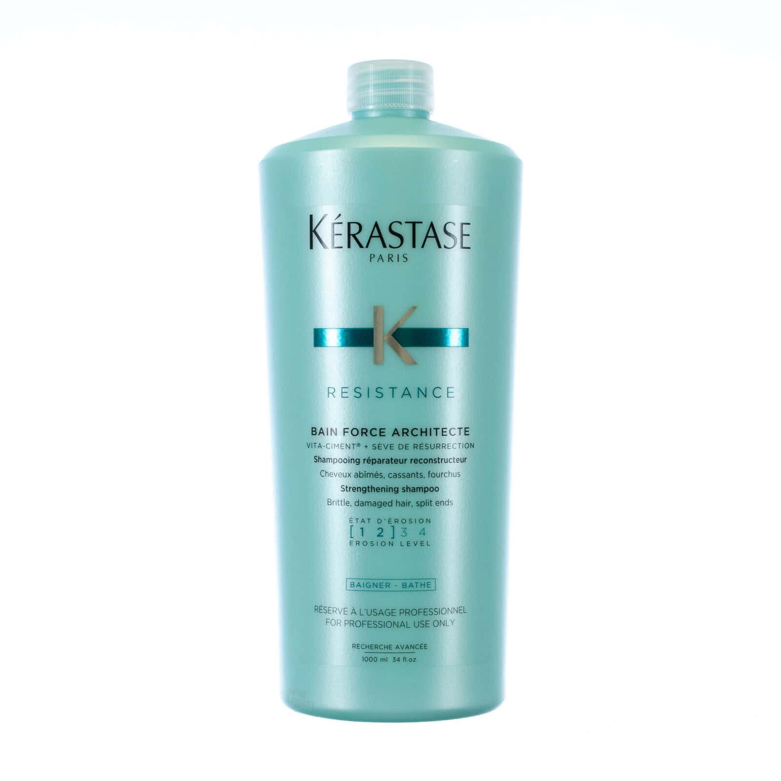 Kerastase Bain Force Architecte professional size shampoo bottle
