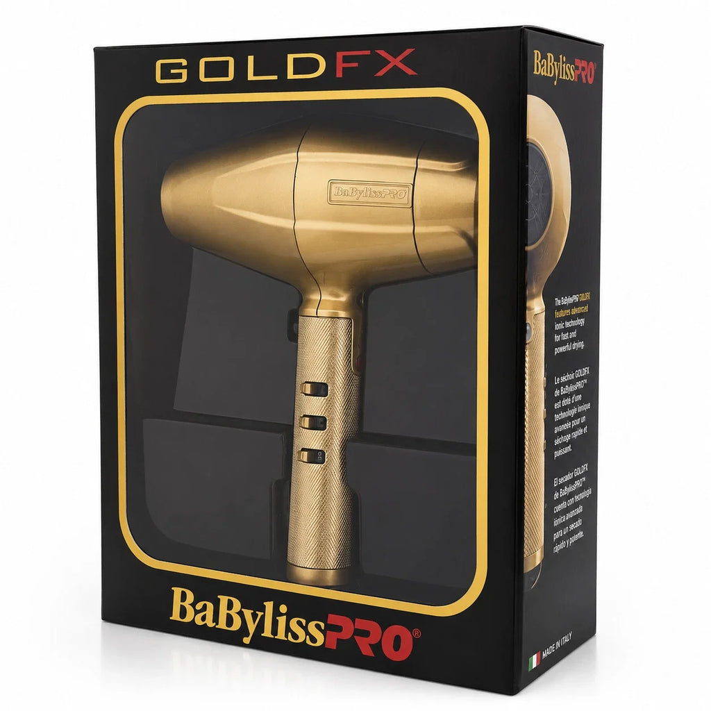 BABYLISS GOLDFX 1875 WATT HAIR DRYER (#FXBDG1)