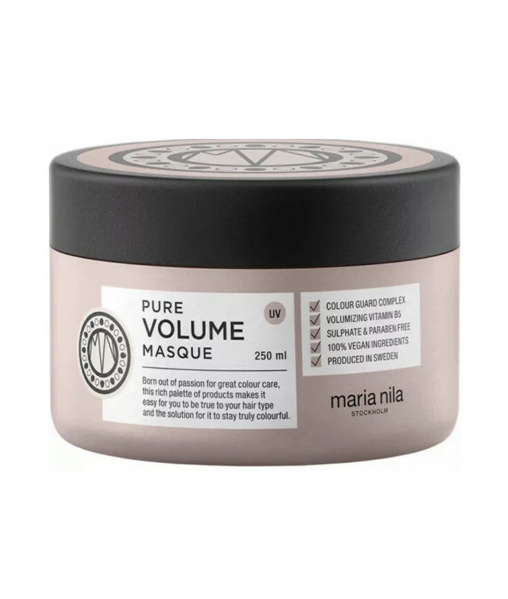 Maria Nila Pure Volume Masque 8.5 oz bottle for volumizing hair