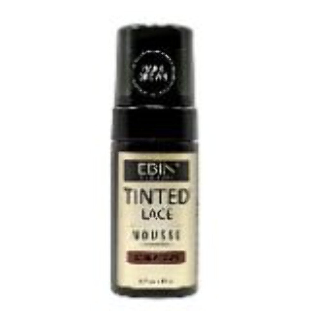 Bottle of EBIN New York Tinted Lace Mousse in Medium Dark Brown