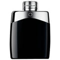 Montblanc Legend Eau de Toilette featuring a modern black and silver bottle design