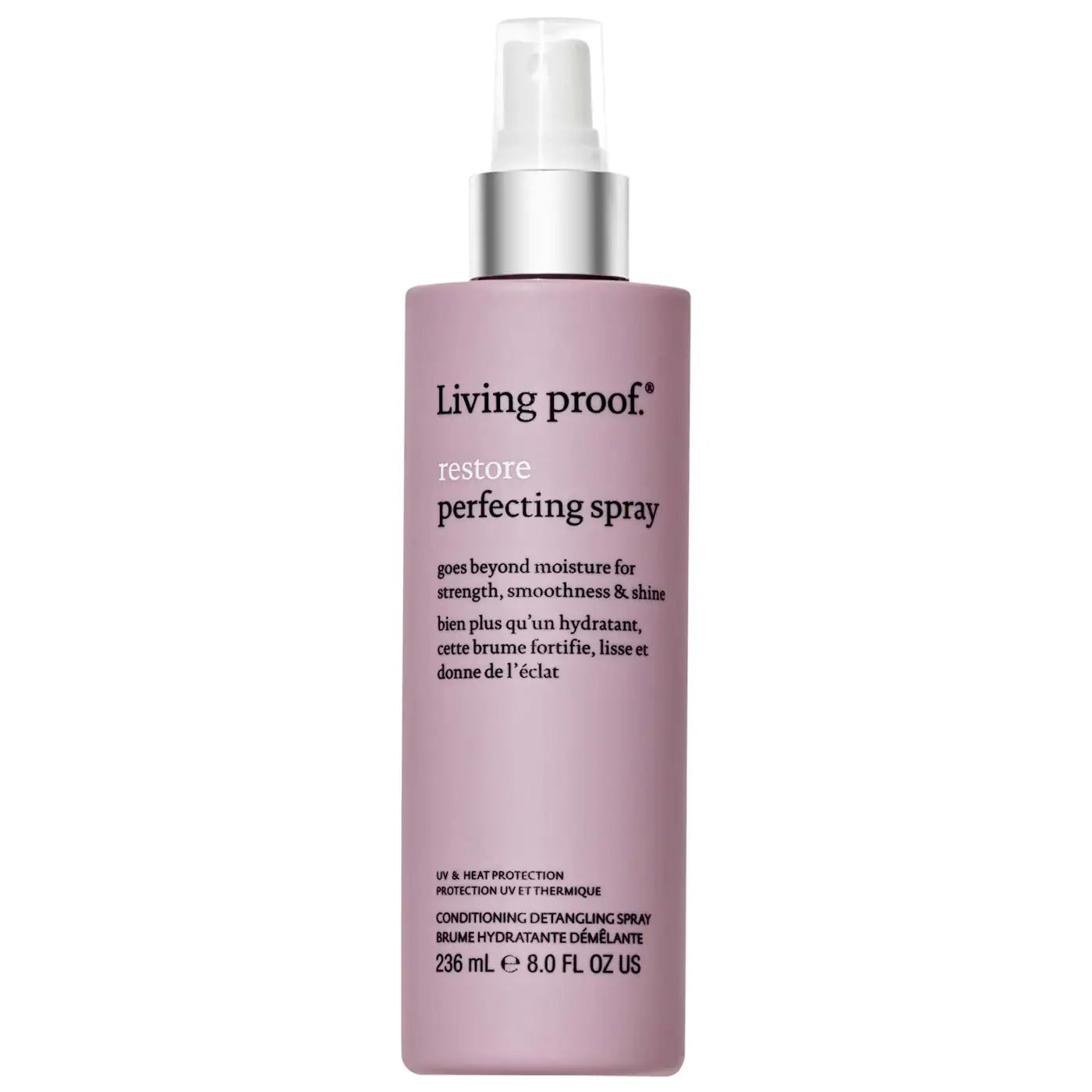 Living Proof Restore Perfecting Spray 8 OZ bottle for hair detangling and heat protection