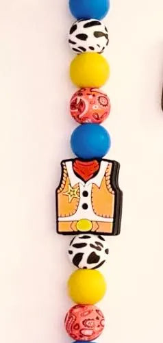 Sheriff Pacifier Clip