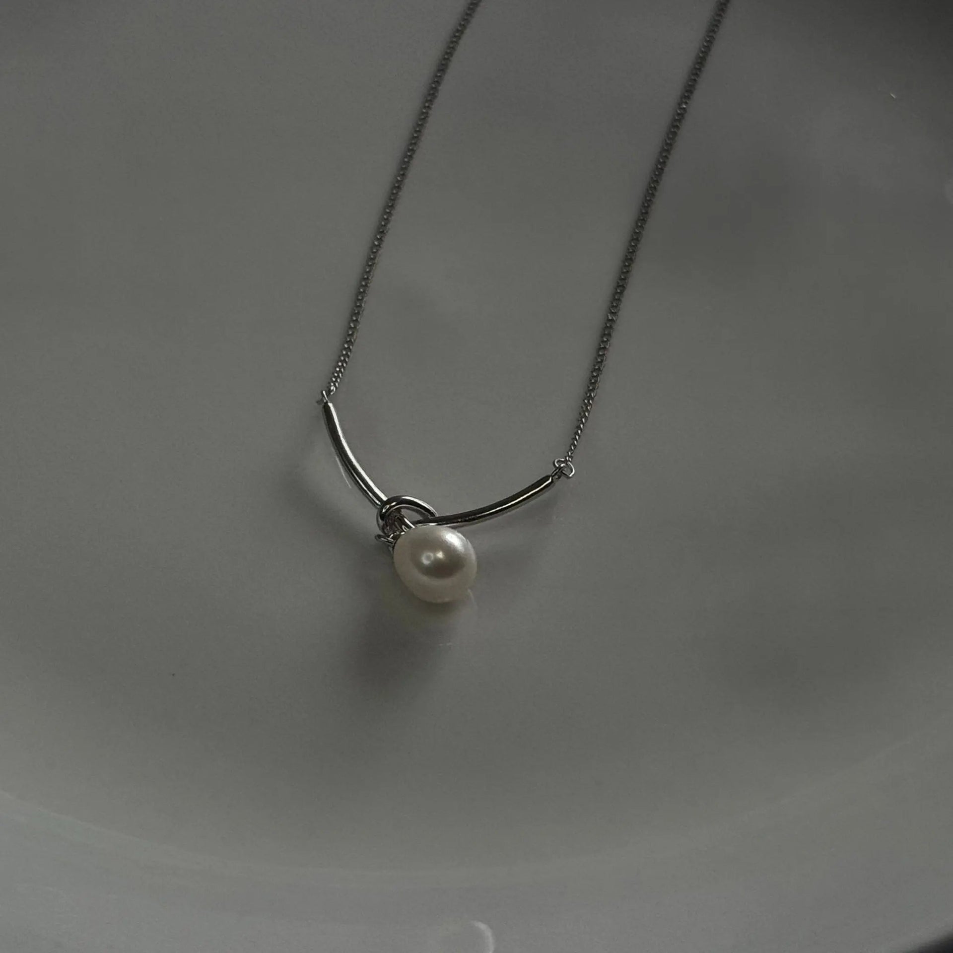 S925 Knot Pearl Pendant Necklace – Elegant S925 Knot Necklace & Pearl Pendant