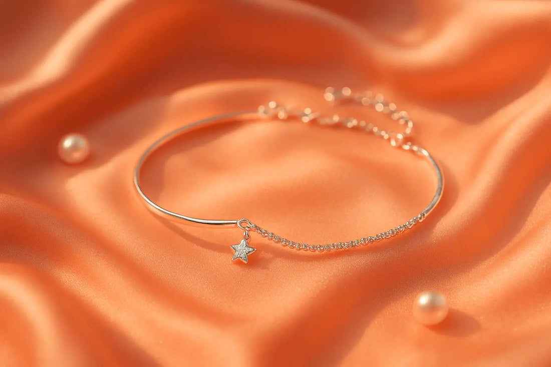 S925 Silver Bangled Bracelet – Elegant S925 Bangle & Double Silver Bracelet