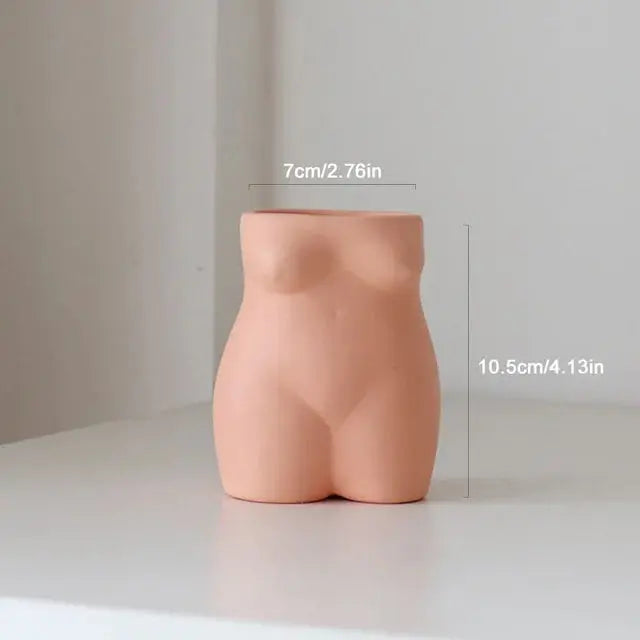 Human Body Ceramics Vases