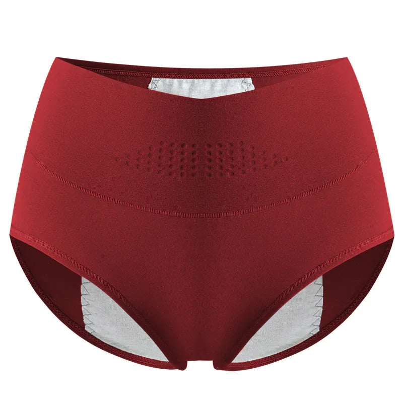 High Waist Cotton Menstrual Panties for Women