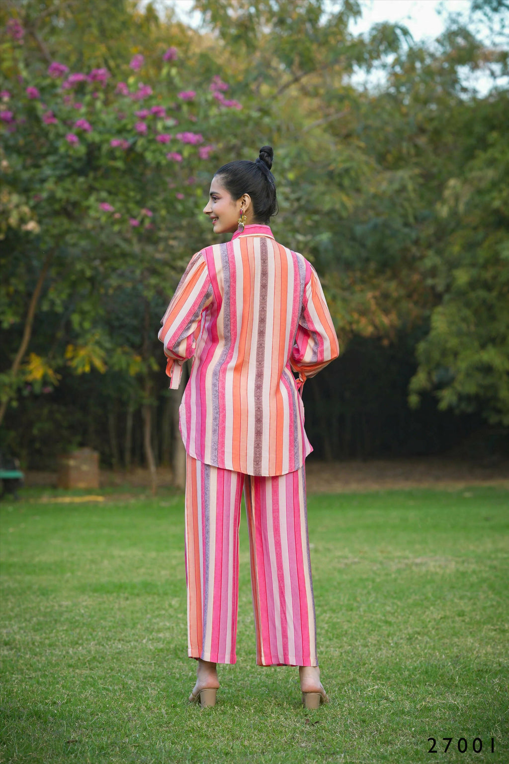 Women's Casual Multi Mull Cotton Co-ord Set - Anya Collection