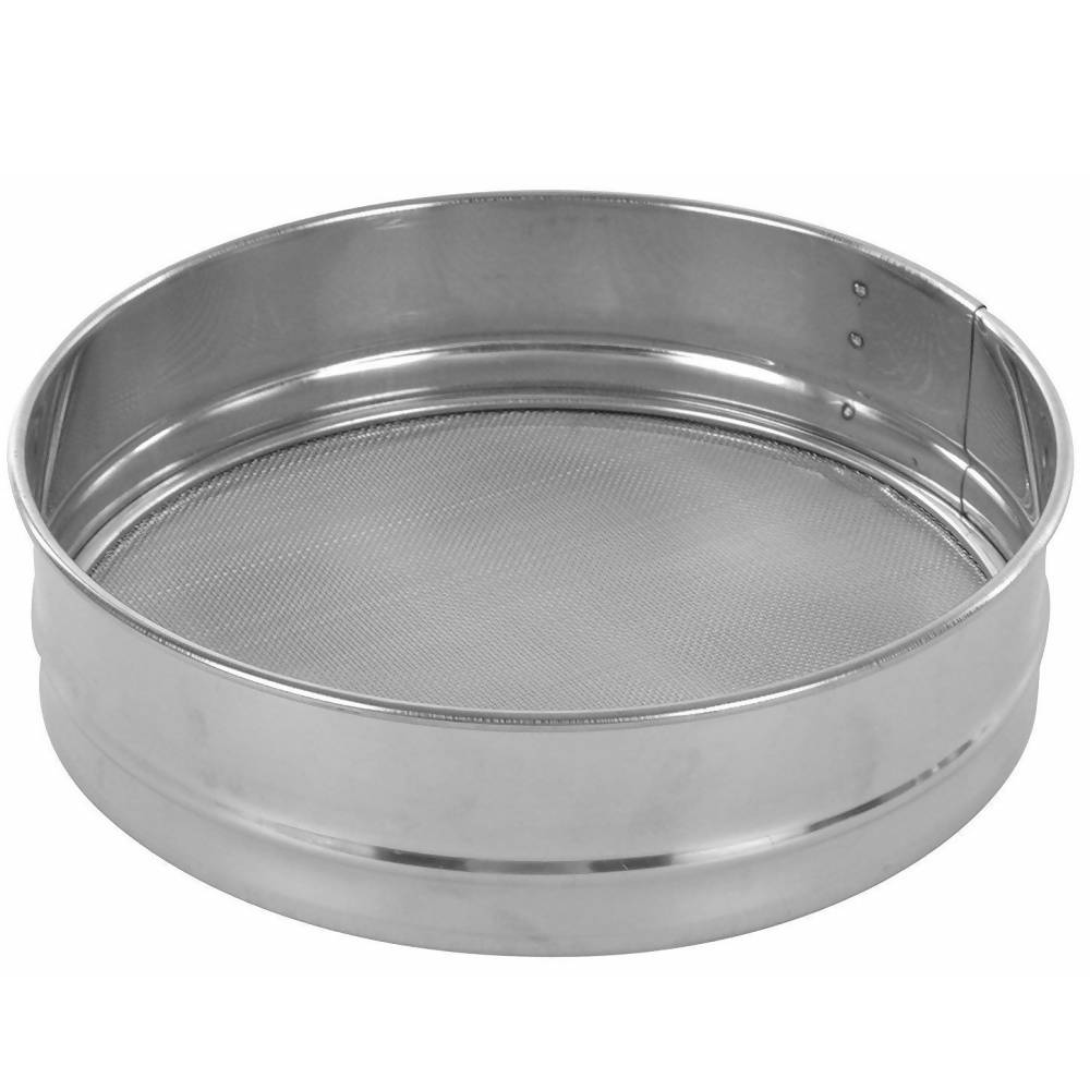 7-inch stainless steel kitchen sieve for flour and wheat