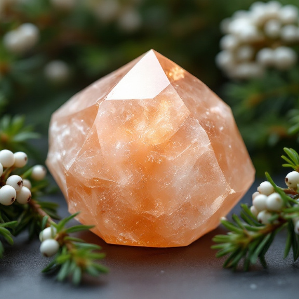 Sacral Chakra Crystal-Enhanced Premium Coconut-Soy Wax Melts