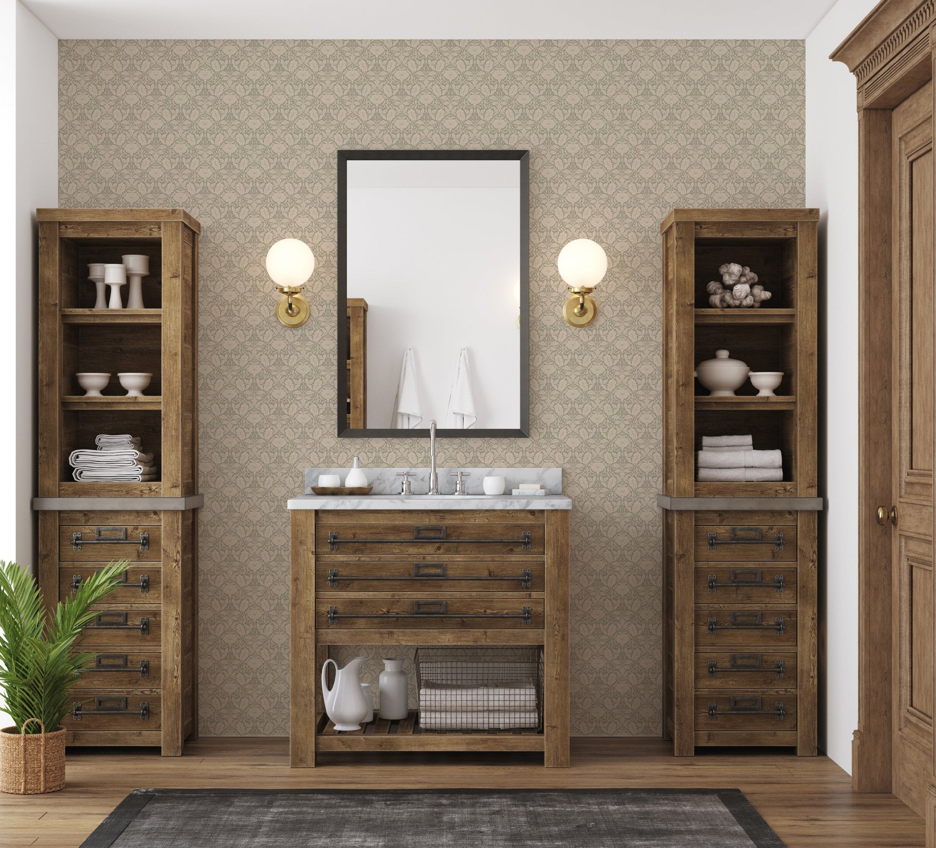 Theodora Peel and Stick Removable Home Wall Decor