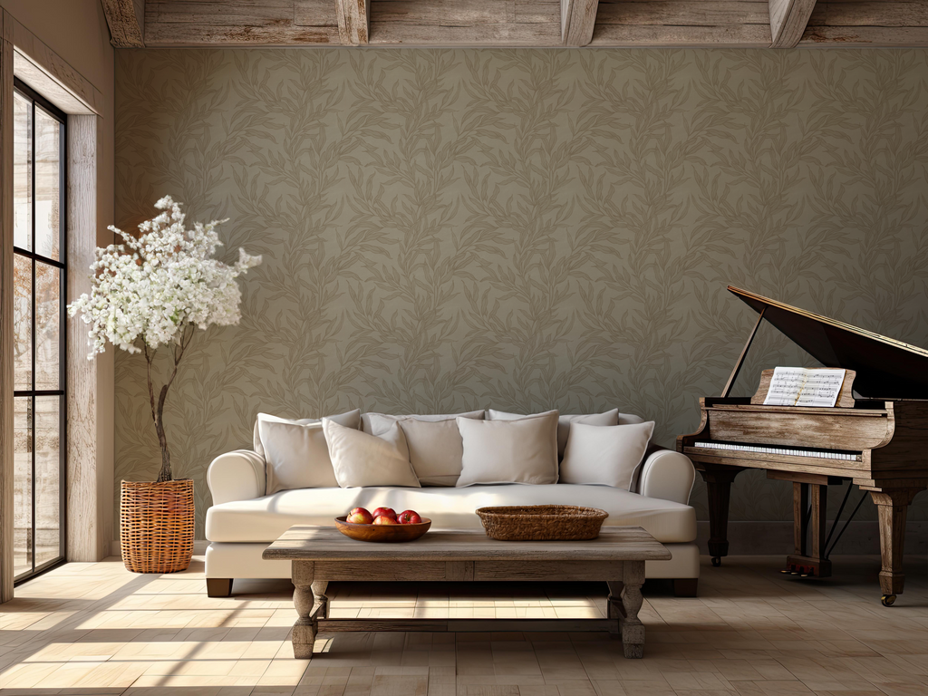 Oaks Removable Peel and Stick Wallpaper by Taddy Mikelaites