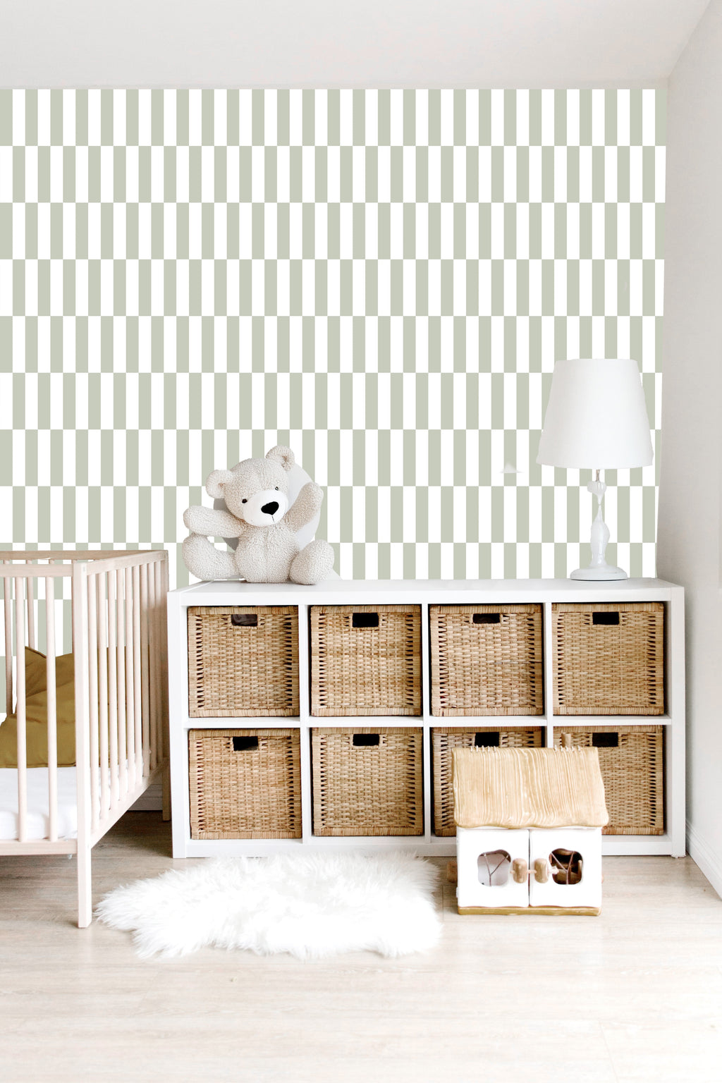 Robby Geometric Wallpaper: Modern Minimalist Pink Gray and Beige