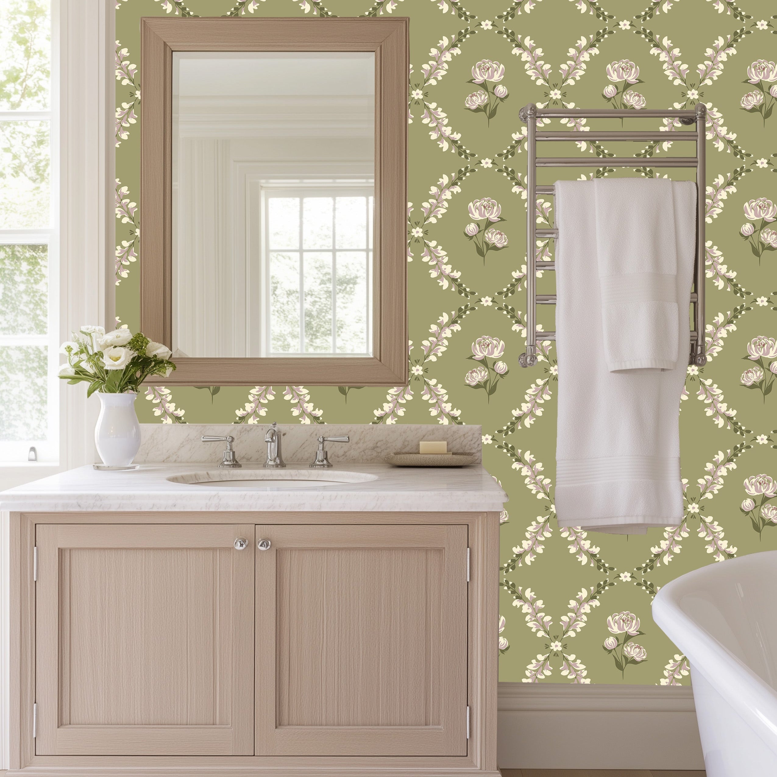Dorothy wallpaper design by Hearten Design