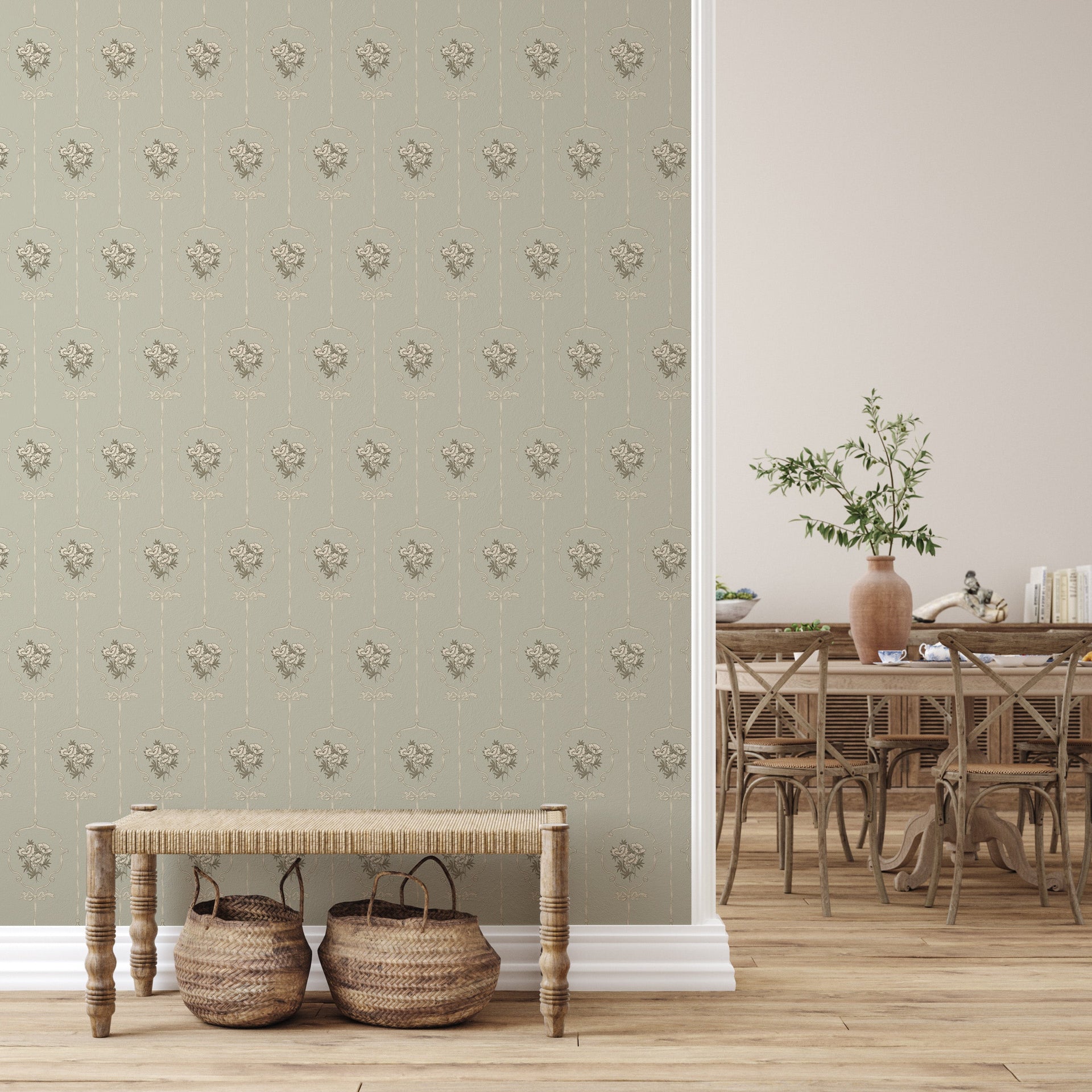 Southerly Peel and Stick Removable Wallpaper by Grateful Artsy Soul