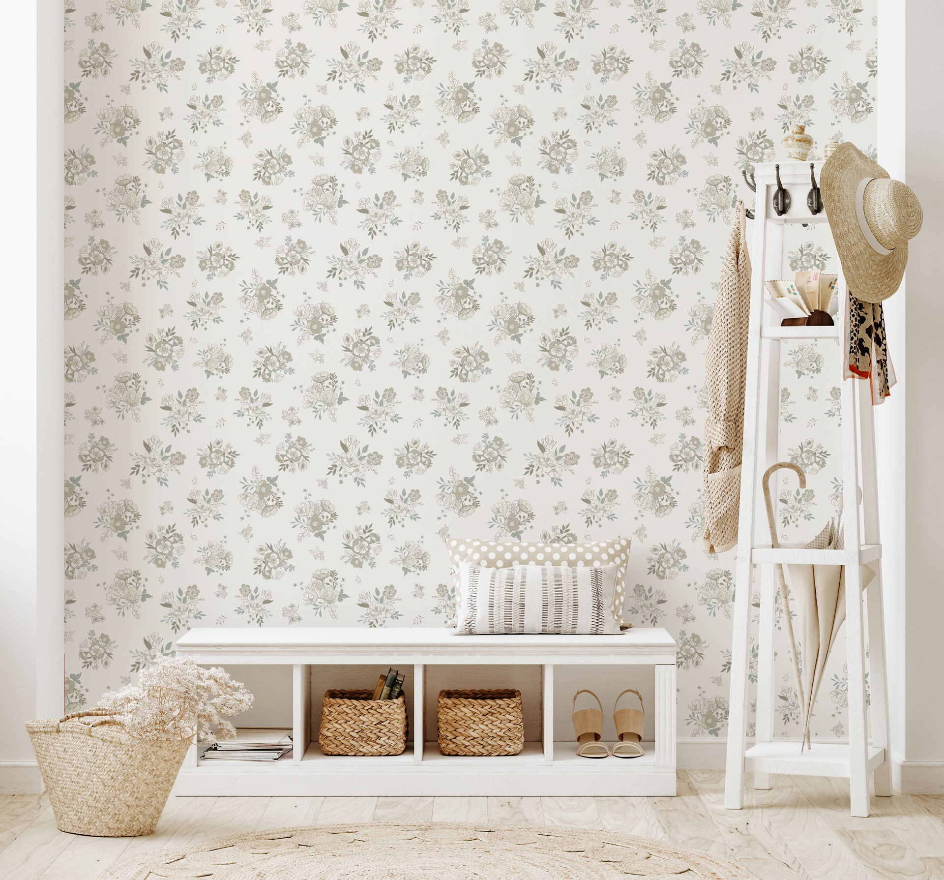 Felice Designer Removable Peel and Stick Wallpaper