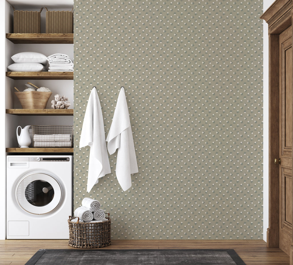 Idalie Peel and Stick Removable Wallpaper by Grateful Artsy Soul