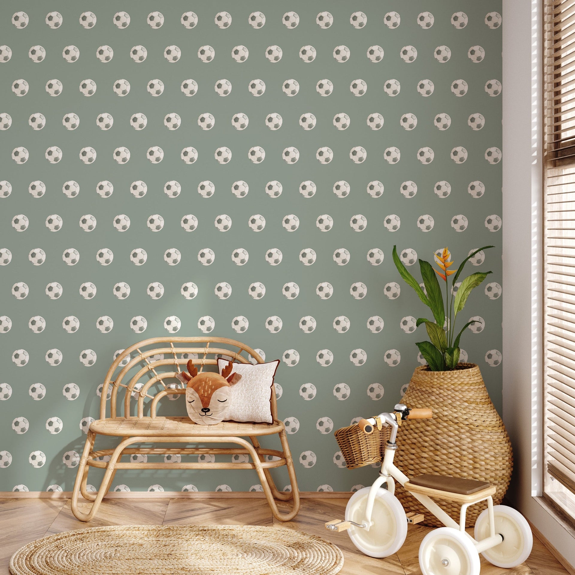 Beckham Removable Peel and Stick Wallpaper by Hailey Kiefer