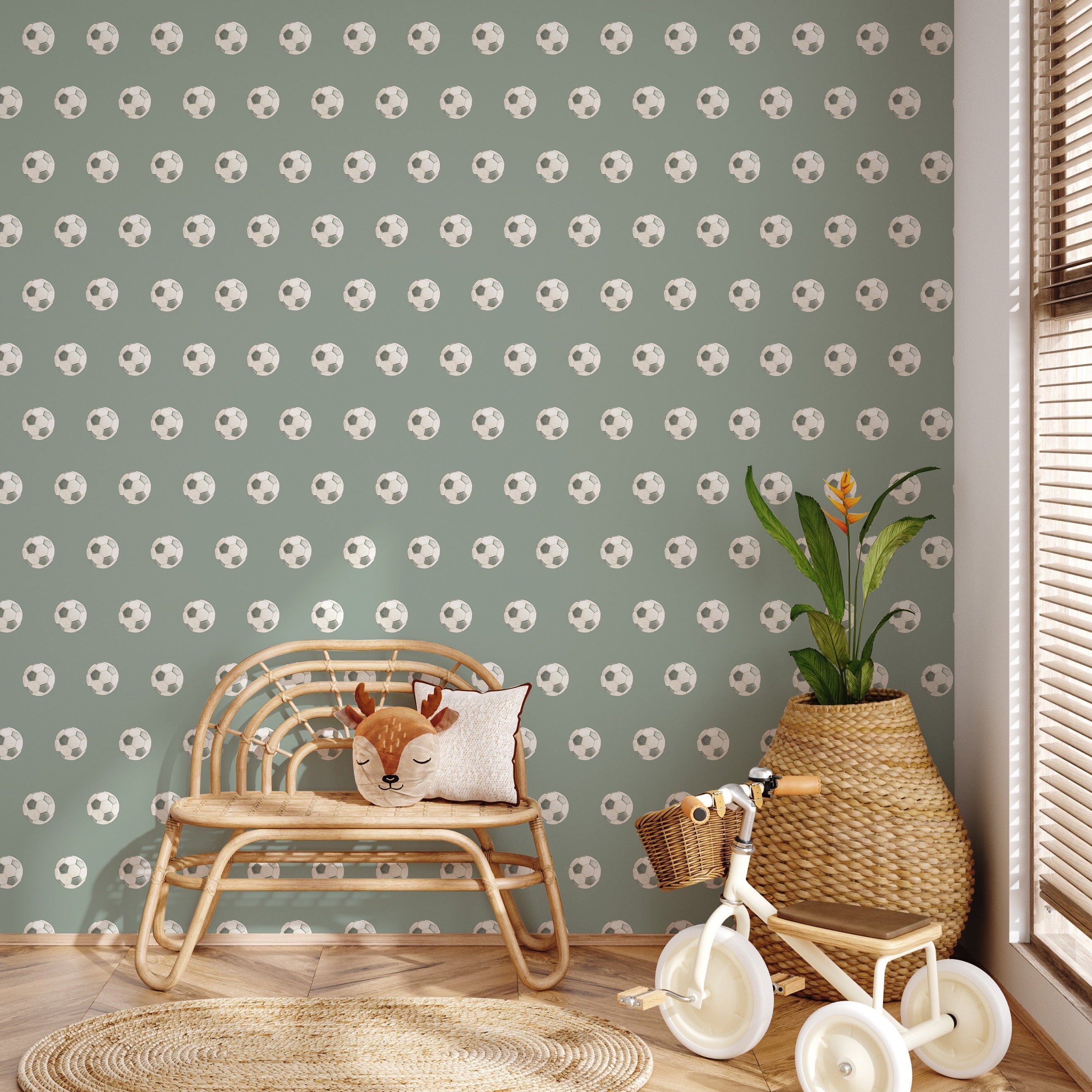 Beckham Removable Peel and Stick Wallpaper by Hailey Kiefer