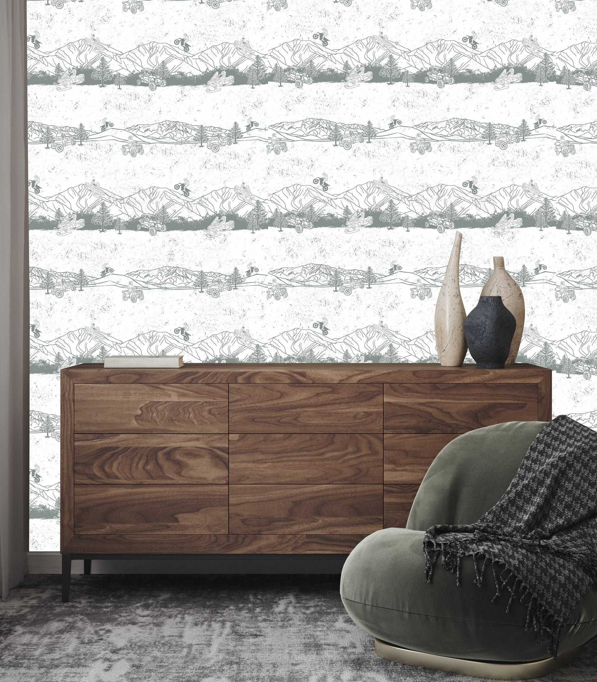 Nash Peel and Stick Removable Wallpaper by Hannah Langford