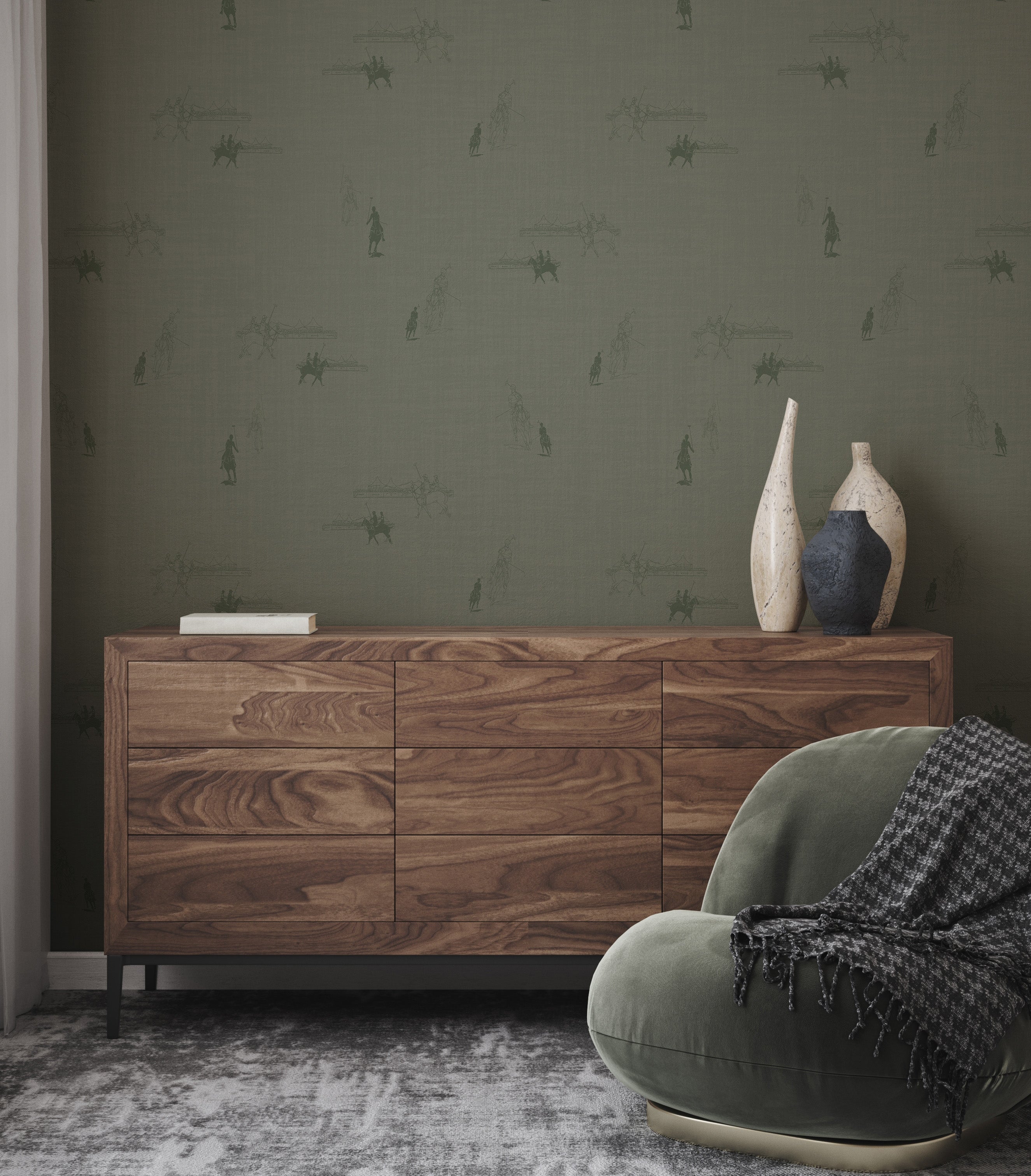 Pierce Wallpaper by The Rosenborg Company